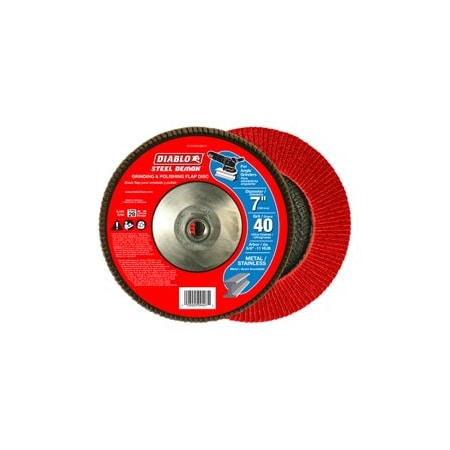 Diablo 7'' 40G STL Flap Disc DCX070040B01F